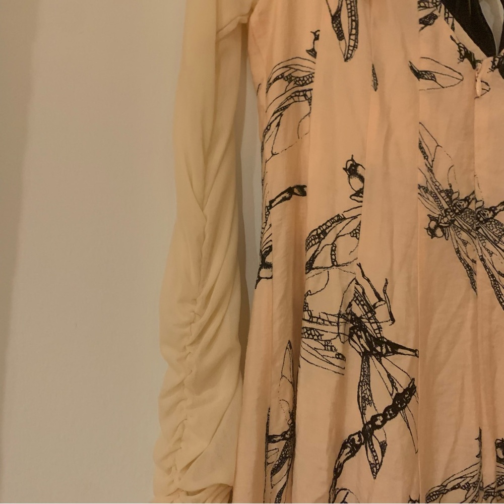 Anthropologie Dragonfly Maxi Dress size 6 - Picture 9 of 13